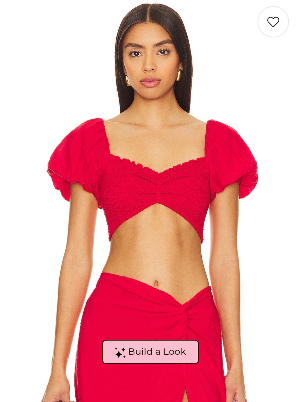Louisa Top Red